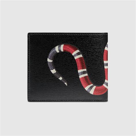 cartera para hombre gucci original precio|billetera Gucci serpiente.